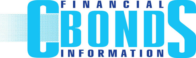 Logo für Finanzielle Bonds-Informationen mit weißer Sans-Serif-Text auf einem hellblauen Hintergrund.