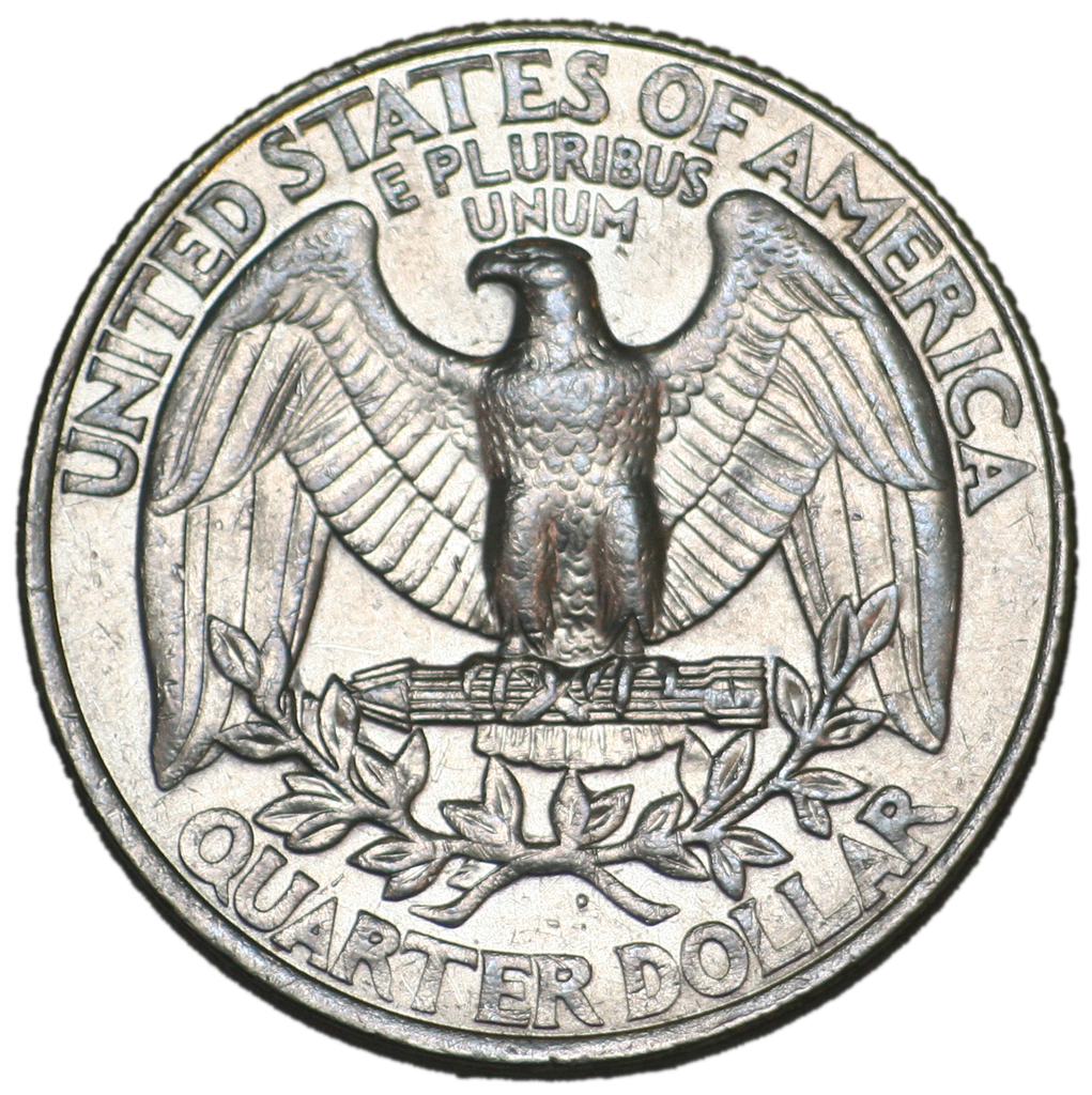 Eine Münze mit darauf eingravierter Schrift.